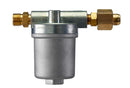 Gasfilter m/ beslag f / 8 mm rør